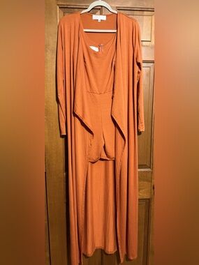 Duster and Shorts Matching Set